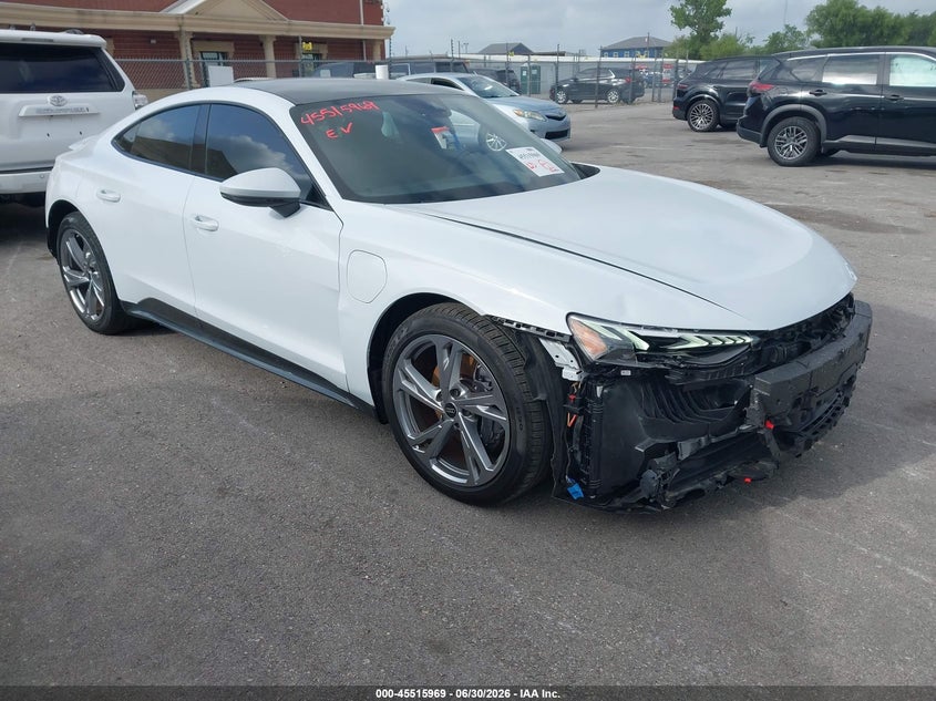 2024 Audi E-tron gt VIN WAUFJBFW1R7004445 IAAI salvage auction — REAR END, Original (Texas), sold $26,750 on 2026-07-13 (photo 1)