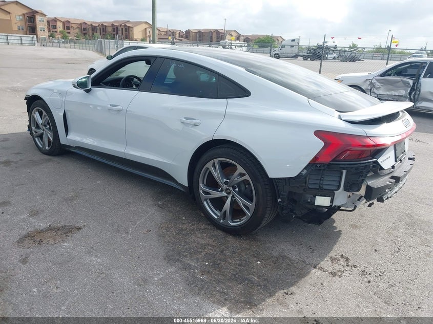 2024 Audi E-tron gt VIN WAUFJBFW1R7004445 IAAI salvage auction — REAR END, Original (Texas), sold $26,750 on 2026-07-13 (photo 3)
