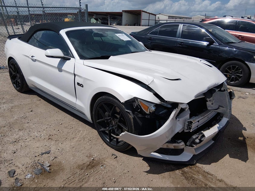2017 Ford Mustang VIN 1FATP8FF2H5213488 IAAI salvage auction — FRONT END, Salvage Title, sold $10,400 on 2026-09-06 (photo 1)