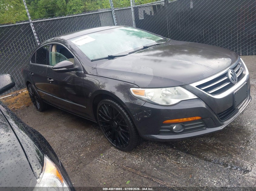 2010 Volkswagen Cc VIN WVWMN7AN6AE544707 IAAI salvage auction — NORMAL WEAR, Clear (Kansas), sold $1,000 on 2026-07-15 (photo 1)