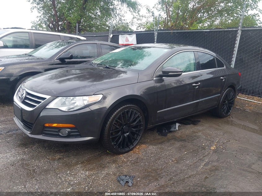 2010 Volkswagen Cc VIN WVWMN7AN6AE544707 IAAI salvage auction — NORMAL WEAR, Clear (Kansas), sold $1,000 on 2026-07-15 (photo 2)