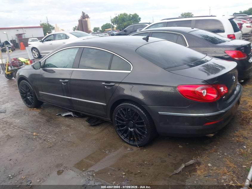 2010 Volkswagen Cc VIN WVWMN7AN6AE544707 IAAI salvage auction — NORMAL WEAR, Clear (Kansas), sold $1,000 on 2026-07-15 (photo 3)