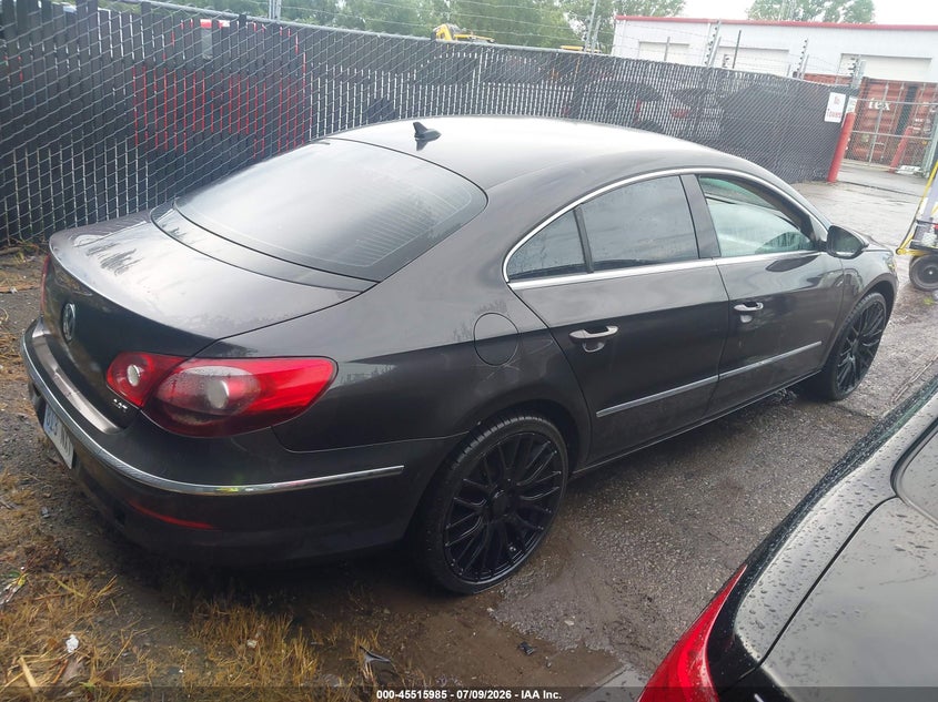 2010 Volkswagen Cc VIN WVWMN7AN6AE544707 IAAI salvage auction — NORMAL WEAR, Clear (Kansas), sold $1,000 on 2026-07-15 (photo 4)