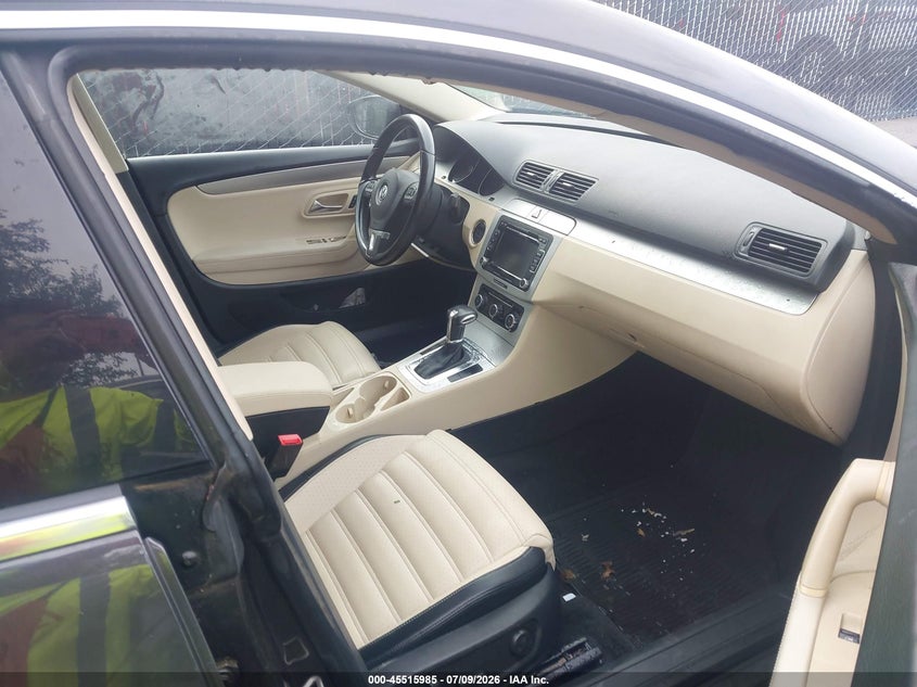 2010 Volkswagen Cc VIN WVWMN7AN6AE544707 IAAI salvage auction — NORMAL WEAR, Clear (Kansas), sold $1,000 on 2026-07-15 (photo 5)