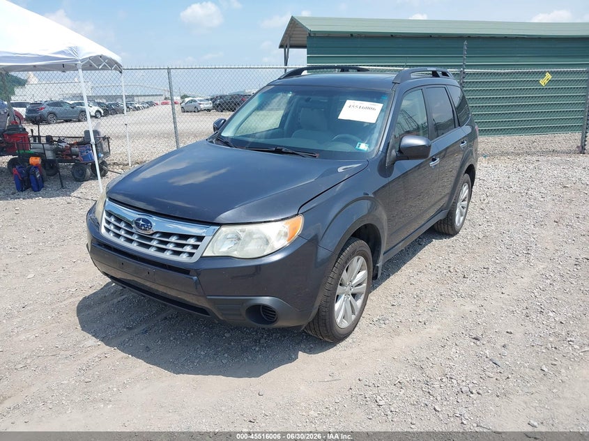 2011 Subaru Forester VIN JF2SHADCXBH759949 IAAI salvage auction — RIGHT SIDE, Salvage (Pennsylvania), sold $25 on 2026-07-21 (photo 2)