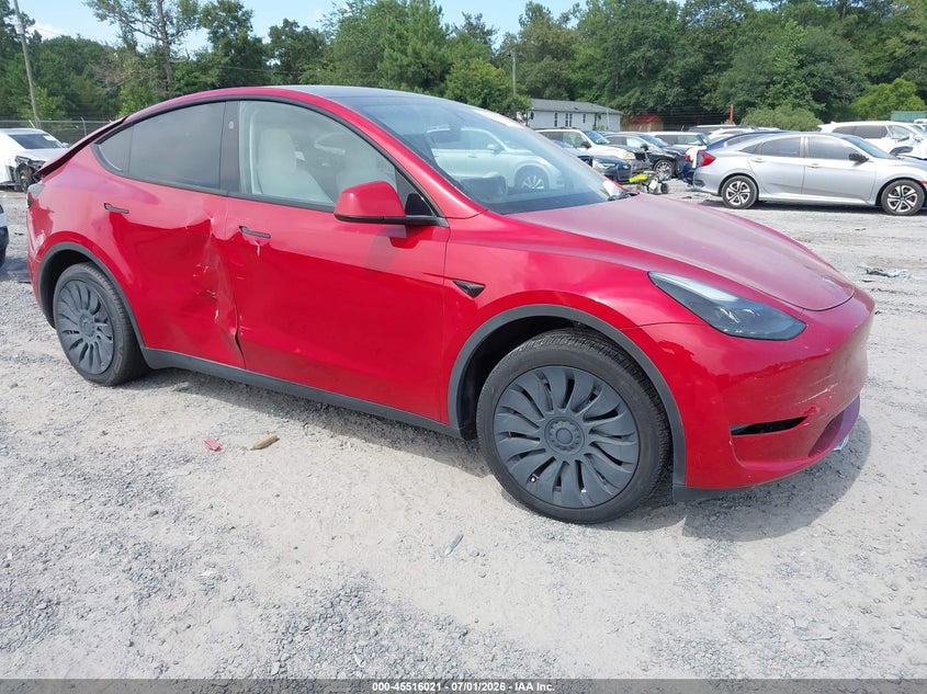 2023 Tesla Model y VIN 7SAYGDEE8PA176302 — IAAI salvage auction photo