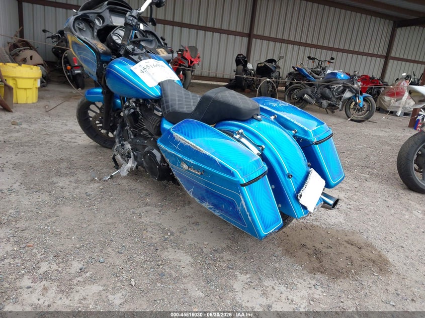 2018 Harley-davidson Road glide VIN 1HD1KTC30JB680122 IAAI salvage auction — LEFT SIDE, Salvage (California), sold $3,950 on 2026-07-29 (photo 3)