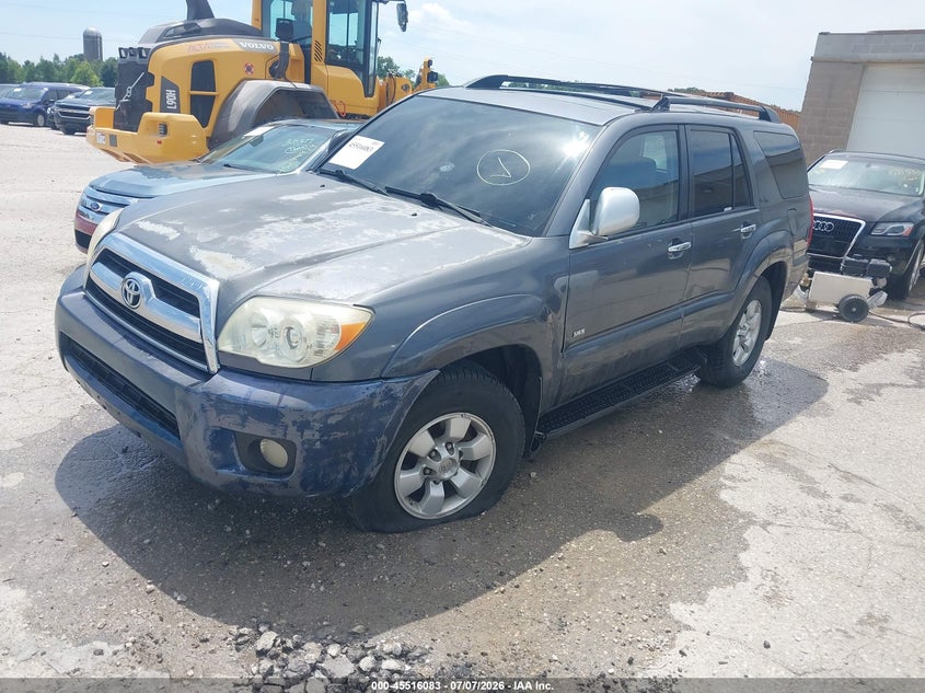 2007 Toyota 4runner VIN JTEZU14R370092690 IAAI salvage auction — NORMAL WEAR, Clear-Endorsement (Wisconsin), sold $550 on 2026-07-28 (photo 2)