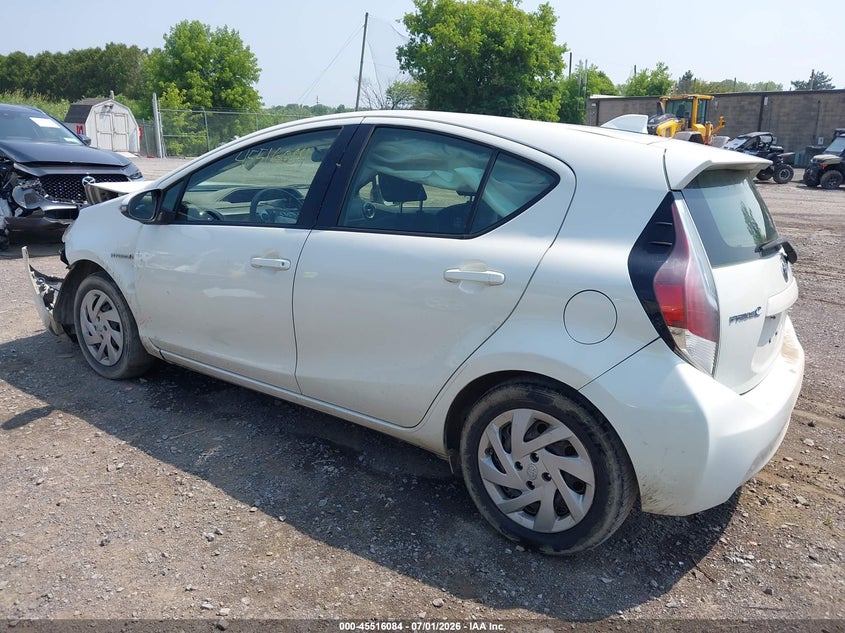 2015 Toyota Prius c VIN JTDKDTB39F1093822 IAAI salvage auction — FRONT END, Mv-907A (New York), sold $925 on 2026-07-23 (photo 3)