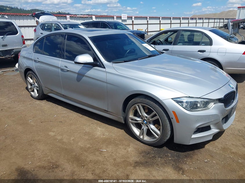 2016 BMW 3er VIN WBA8B7G53GNT95244 IAAI salvage auction — NORMAL WEAR, Salvage Title, sold $8,925 on 2026-08-11 (photo 1)