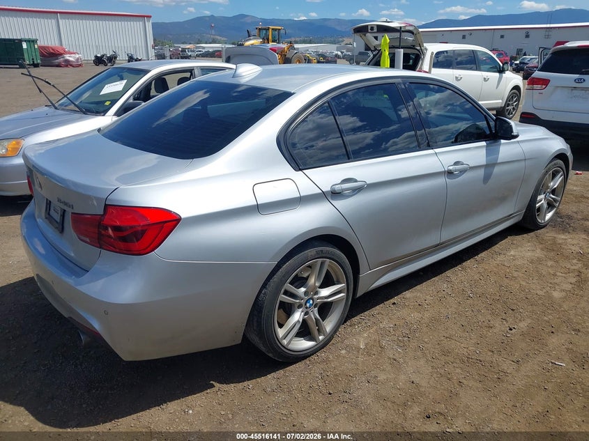 2016 BMW 3er VIN WBA8B7G53GNT95244 IAAI salvage auction — NORMAL WEAR, Salvage Title, sold $8,925 on 2026-08-11 (photo 4)