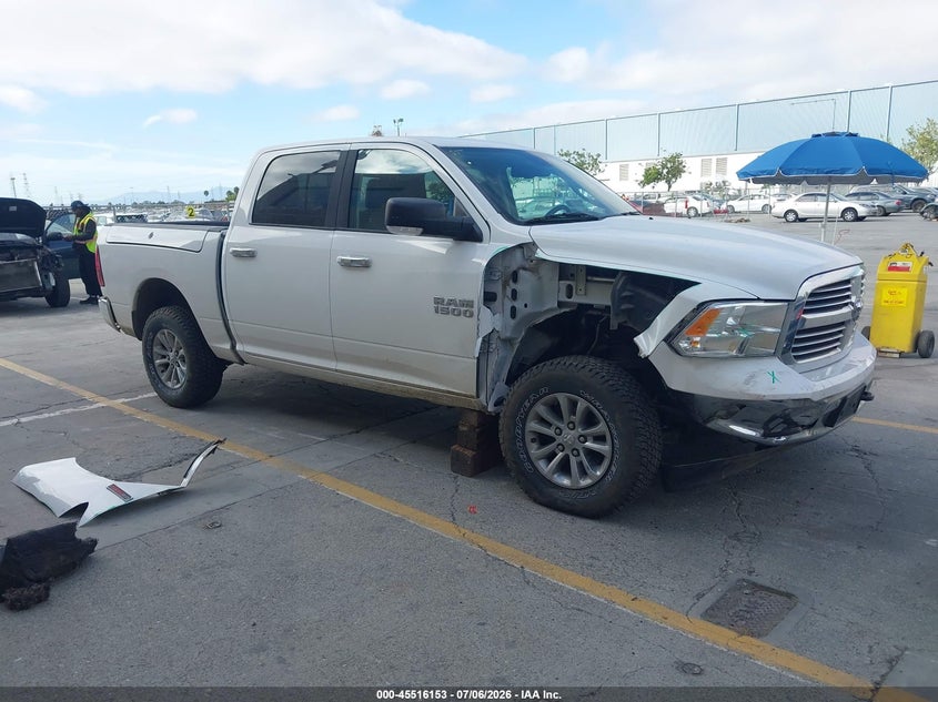 2016 Ram 1500 VIN 1C6RR7LMXGS238867 IAAI salvage auction — RIGHT FRONT, Wait Title, sold $5,100 on 2026-08-03 (photo 1)
