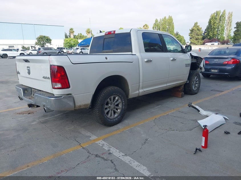2016 Ram 1500 VIN 1C6RR7LMXGS238867 IAAI salvage auction — RIGHT FRONT, Wait Title, sold $5,100 on 2026-08-03 (photo 4)