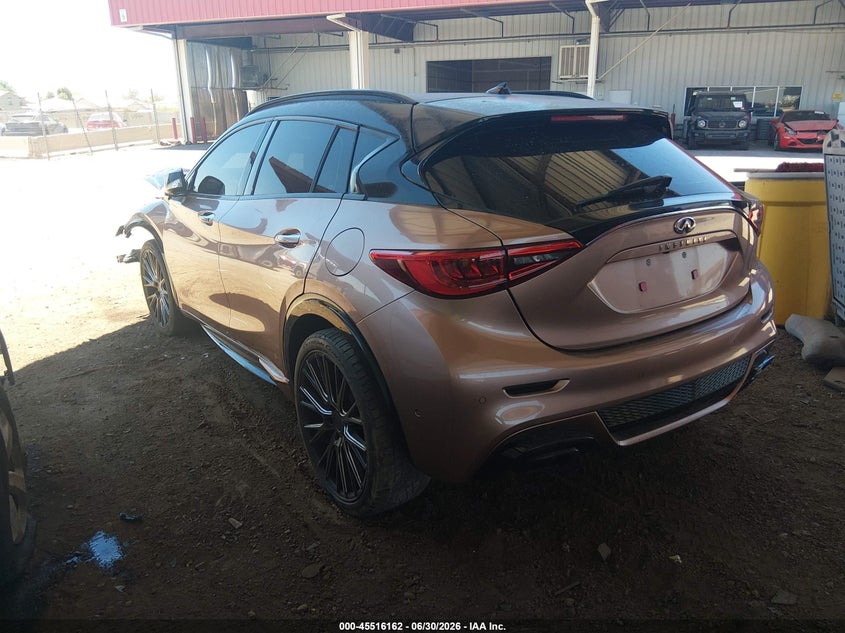 2017 Infiniti Qx30 VIN SJKCH5CPXHA017791 IAAI salvage auction — FRONT END, Salvage (Arizona), sold $575 on 2026-07-28 (photo 3)