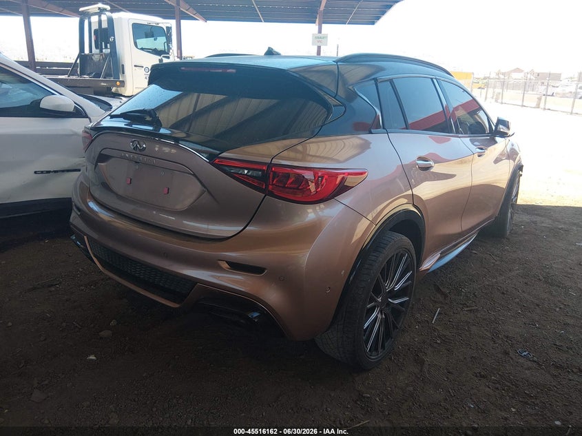 2017 Infiniti Qx30 VIN SJKCH5CPXHA017791 IAAI salvage auction — FRONT END, Salvage (Arizona), sold $575 on 2026-07-28 (photo 4)