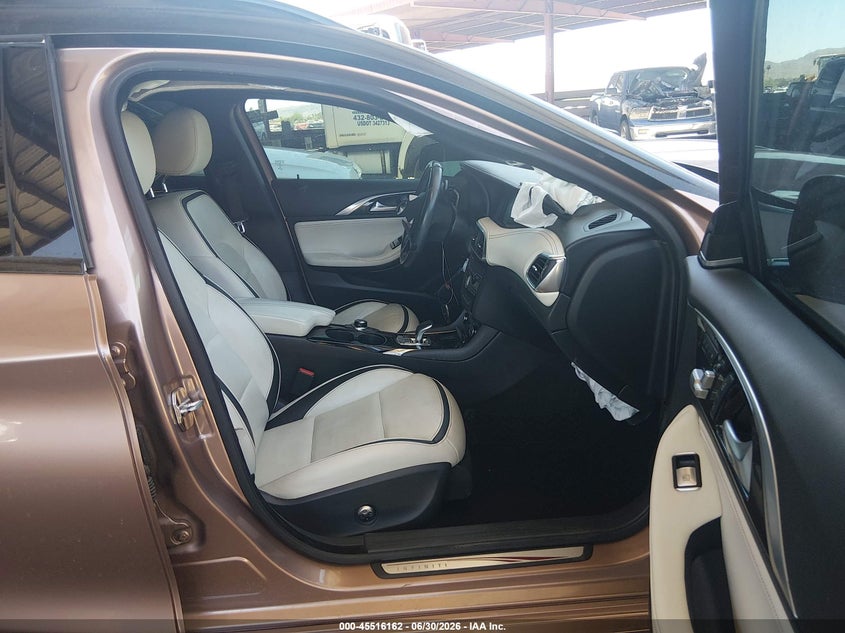 2017 Infiniti Qx30 VIN SJKCH5CPXHA017791 IAAI salvage auction — FRONT END, Salvage (Arizona), sold $575 on 2026-07-28 (photo 5)