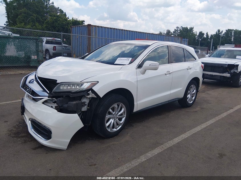 2018 Acura Rdx VIN 5J8TB4H3XJL002675 IAAI salvage auction — FRONT END, Salvage Title, sold $25 on 2026-08-02 (photo 2)