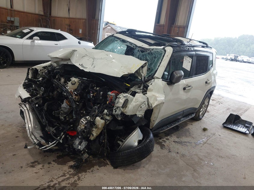 2021 Jeep Renegade VIN ZACNJDD15MPM96908 IAAI salvage auction — ROLLOVER, Salvage Title, sold $425 on 2026-08-05 (photo 2)