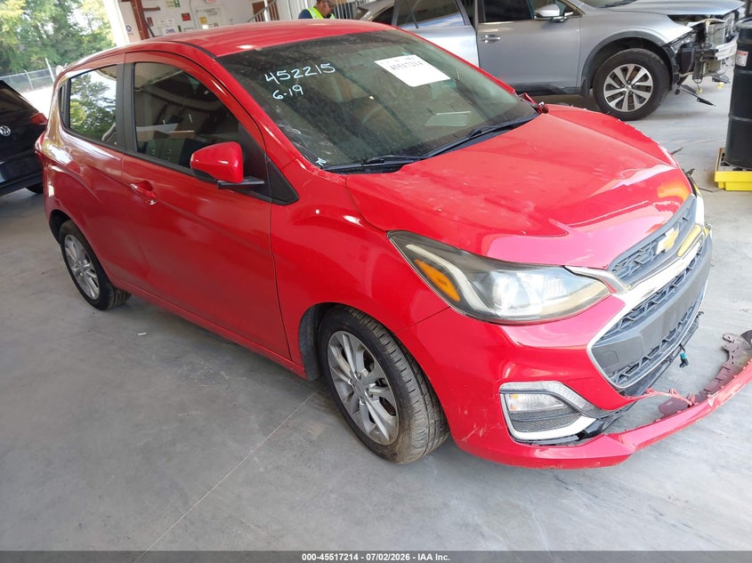 2021 Chevrolet Spark VIN KL8CD6SA2MC746070 IAAI salvage auction — LEFT FRONT, Salvage (Arizona), sold $1,050 on 2026-07-31 (photo 1)