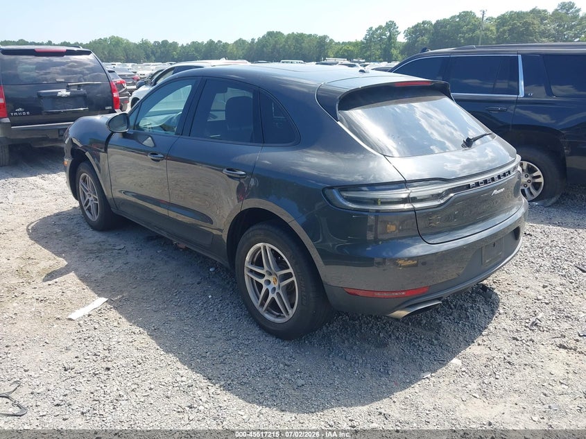 2020 Porsche Macan VIN WP1AA2A58LLB00467 IAAI salvage auction — FRONT END, Clear (South Carolina), sold $8,000 on 2026-08-25 (photo 3)