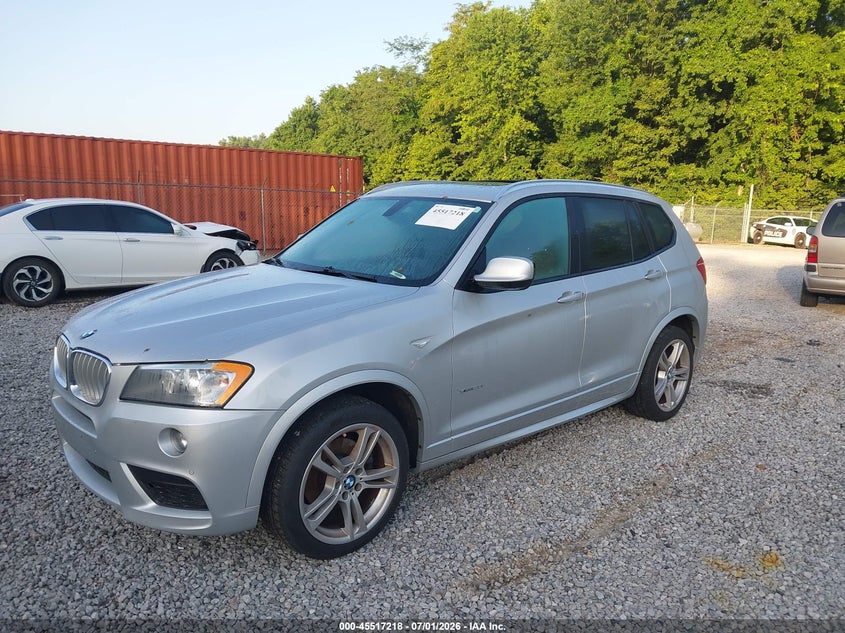 2013 BMW X3 VIN 5UXWX9C54D0A29364 IAAI salvage auction — NORMAL WEAR, Original (Kentucky), sold $700 on 2026-07-21 (photo 6)