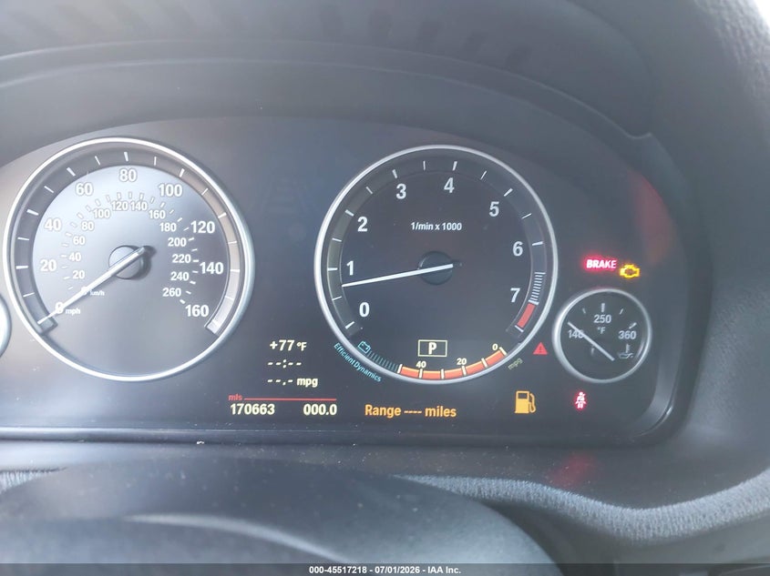 2013 BMW X3 VIN 5UXWX9C54D0A29364 IAAI salvage auction — NORMAL WEAR, Original (Kentucky), sold $700 on 2026-07-21 (photo 7)