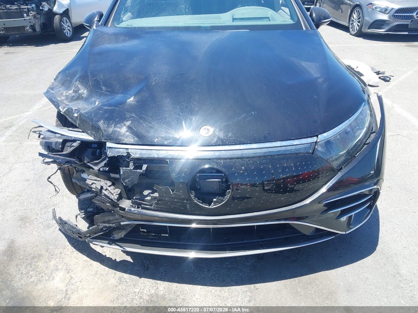 2023 Mercedes-benz Eqs VIN W1KCG4EB2PA033165 IAAI salvage auction — FRONT END, Wait Title, sold $18,700 on 2026-08-16 (photo 6)