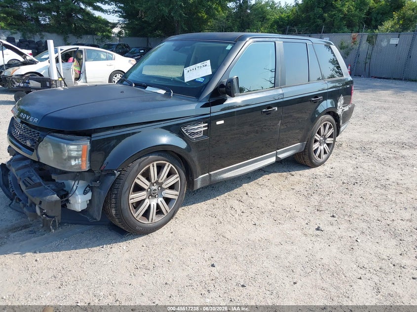 2012 Land rover Range rover sport VIN SALSH2E4XCA744737 IAAI salvage auction — NORMAL WEAR, Clear (Pennsylvania), sold $725 on 2026-07-28 (photo 2)