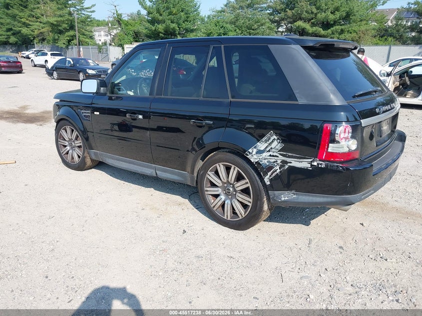 2012 Land rover Range rover sport VIN SALSH2E4XCA744737 IAAI salvage auction — NORMAL WEAR, Clear (Pennsylvania), sold $725 on 2026-07-28 (photo 3)