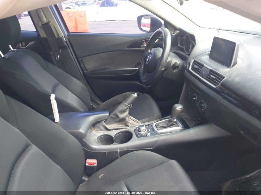 2016 Mazda 3 VIN JM1BM1T72G1346406 IAAI salvage auction — RIGHT FRONT, Salvage Title, sold $525 on 2026-07-27 (photo 5)