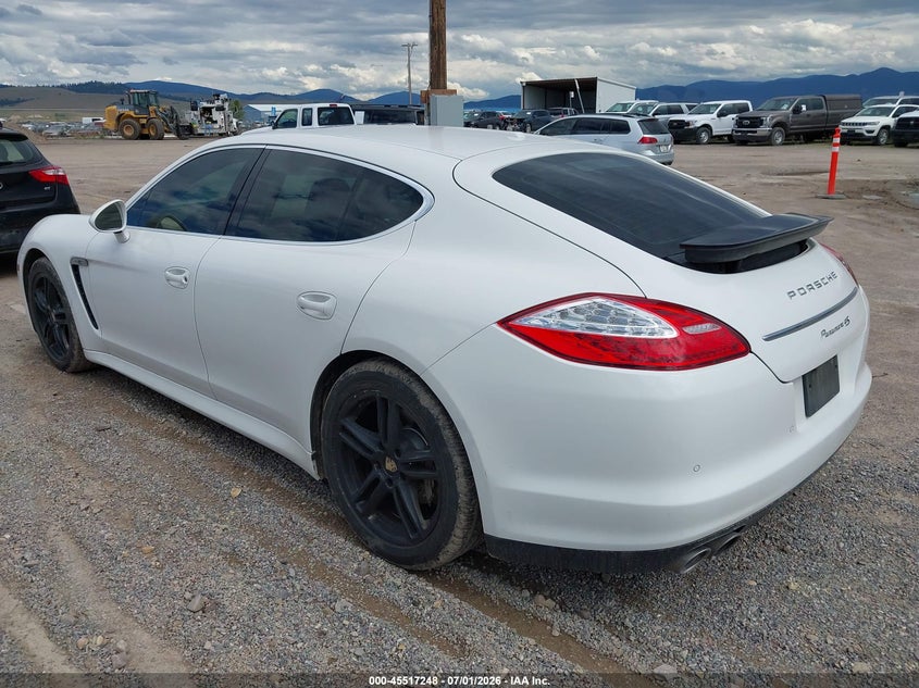 2011 Porsche Panamera VIN WP0AB2A74BL062170 IAAI salvage auction — NORMAL WEAR, Clear (Montana), sold $2,200 on 2026-07-15 (photo 3)