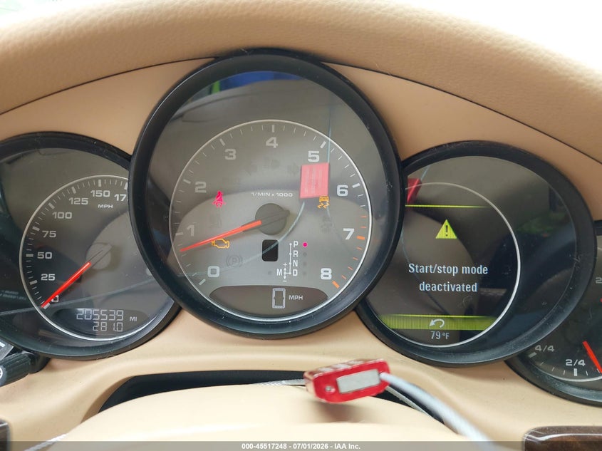 2011 Porsche Panamera VIN WP0AB2A74BL062170 IAAI salvage auction — NORMAL WEAR, Clear (Montana), sold $2,200 on 2026-07-15 (photo 7)