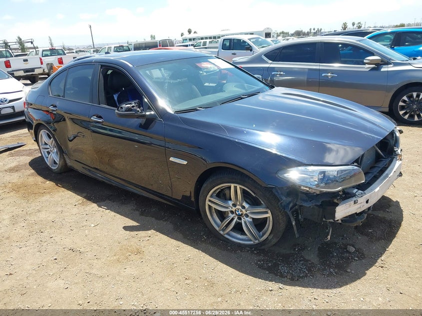 2014 BMW 5er VIN WBA5B1C54ED476276 IAAI salvage auction — NORMAL WEAR, Clear - Dealer Only (California), sold $425 on 2026-07-29 (photo 1)
