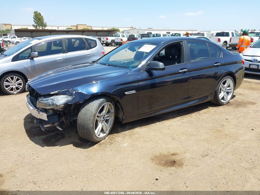 2014 BMW 5er VIN WBA5B1C54ED476276 IAAI salvage auction — NORMAL WEAR, Clear - Dealer Only (California), sold $425 on 2026-07-29 (photo 2)