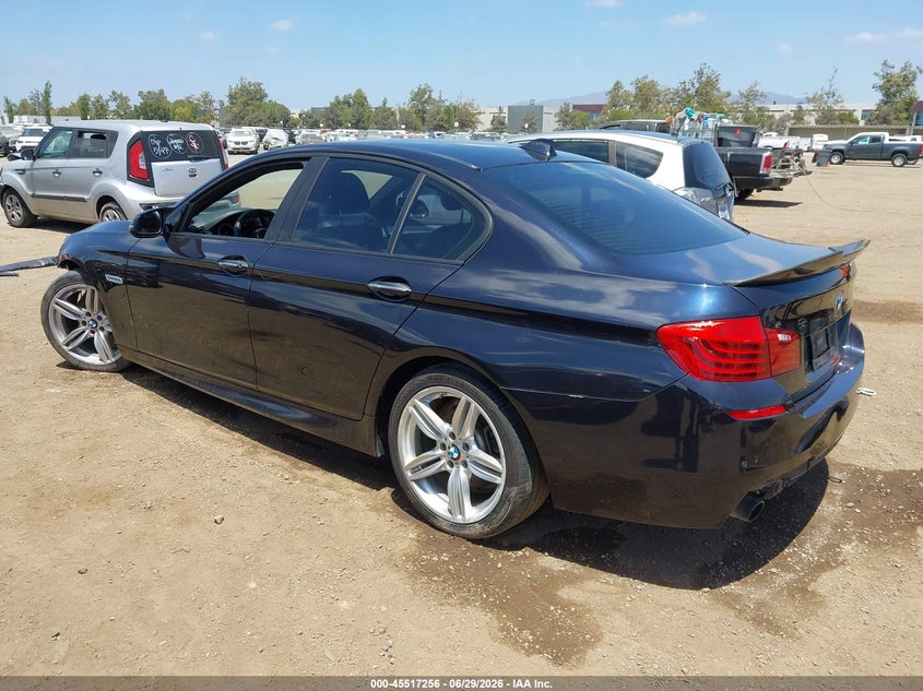 2014 BMW 5er VIN WBA5B1C54ED476276 IAAI salvage auction — NORMAL WEAR, Clear - Dealer Only (California), sold $425 on 2026-07-29 (photo 3)