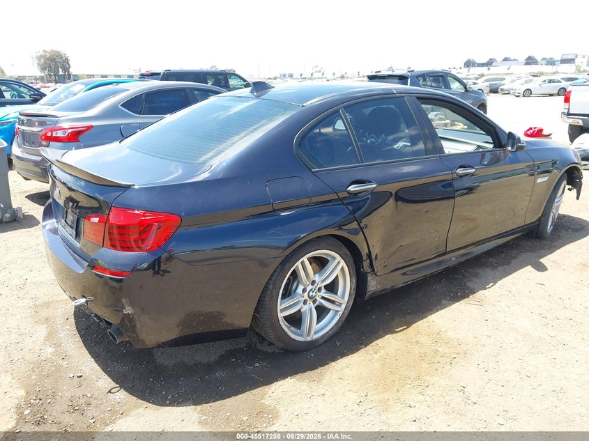 2014 BMW 5er VIN WBA5B1C54ED476276 IAAI salvage auction — NORMAL WEAR, Clear - Dealer Only (California), sold $425 on 2026-07-29 (photo 4)