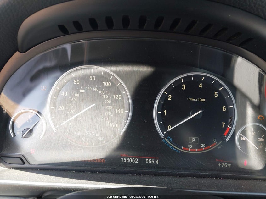2014 BMW 5er VIN WBA5B1C54ED476276 IAAI salvage auction — NORMAL WEAR, Clear - Dealer Only (California), sold $425 on 2026-07-29 (photo 7)