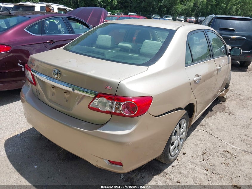 2011 Toyota Corolla VIN JTDBU4EE9B9126591 IAAI salvage auction — FRONT END, Salvage (Missouri), sold $1,100 on 2026-08-02 (photo 4)