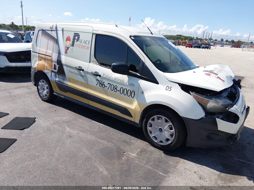2017 Ford Transit VIN NM0LS7E76H1323199 IAAI salvage auction — FRONT END, Rebuildable (Florida), sold $1,500 on 2026-07-23 (photo 1)
