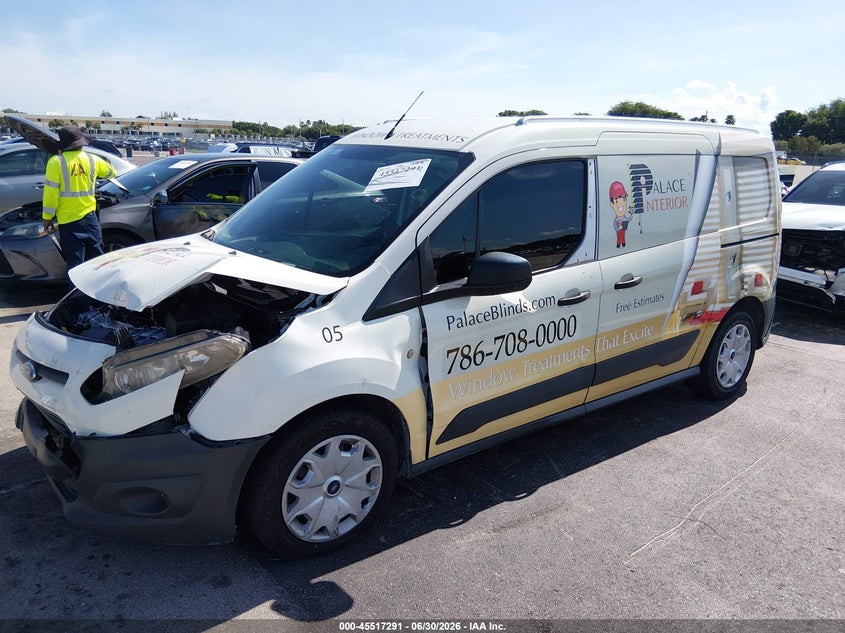 2017 Ford Transit VIN NM0LS7E76H1323199 IAAI salvage auction — FRONT END, Rebuildable (Florida), sold $1,500 on 2026-07-23 (photo 2)