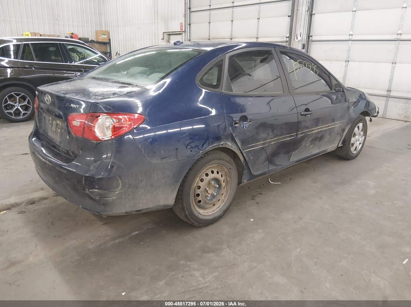 2008 Hyundai Elantra VIN KMHDU46D58U322835 IAAI salvage auction — FRONT END, Parts Only Bos (Minnesota), sold $25 on 2026-07-21 (photo 4)