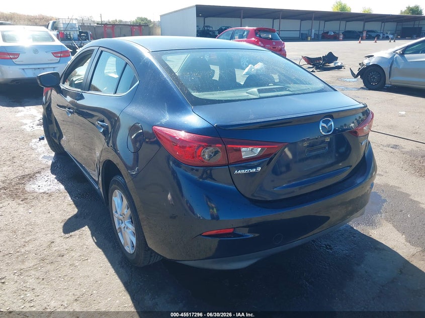 2015 Mazda 3 VIN JM1BM1V79F1248792 IAAI salvage auction — LEFT FRONT, Salvage (California), sold $25 on 2026-07-29 (photo 3)