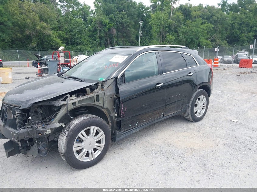 2016 Cadillac Srx VIN 3GYFNBE37GS524088 IAAI salvage auction — FRONT END, Clear (Virginia), sold $1,000 on 2026-07-11 (photo 2)