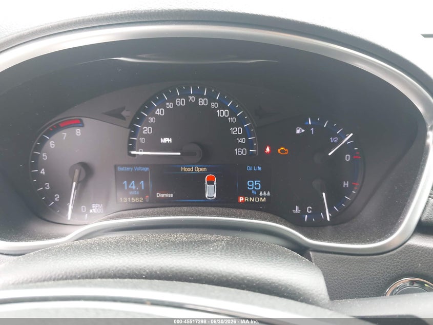 2016 Cadillac Srx VIN 3GYFNBE37GS524088 IAAI salvage auction — FRONT END, Clear (Virginia), sold $1,000 on 2026-07-11 (photo 7)