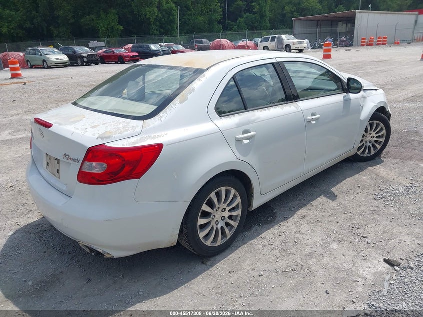 2010 Suzuki Kizashi VIN JS2RE9A30A6101615 IAAI salvage auction — FRONT END, Clear (Virginia), sold $25 on 2026-07-21 (photo 4)