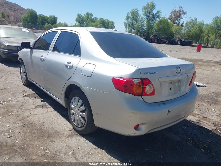 2009 Toyota Corolla VIN JTDBL40E79J046693 IAAI salvage auction — FRONT END, Salvage (California), sold $25 on 2026-07-21 (photo 3)