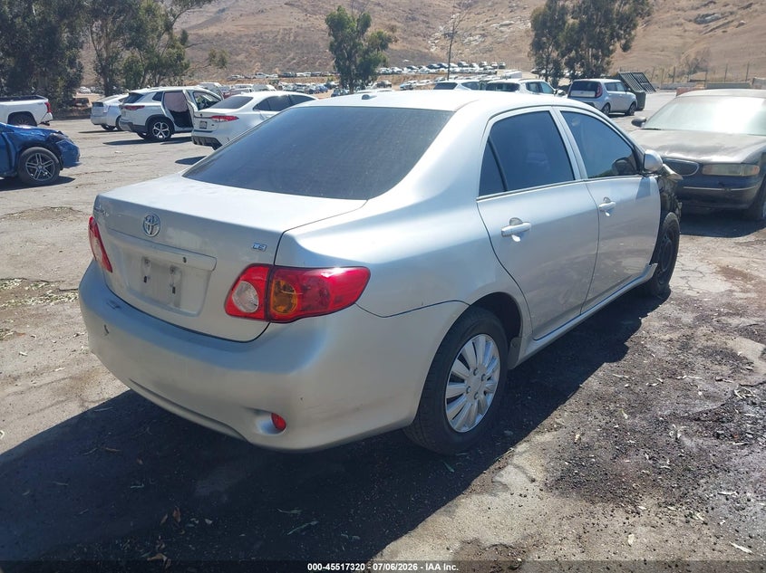 2009 Toyota Corolla VIN JTDBL40E79J046693 IAAI salvage auction — FRONT END, Salvage (California), sold $25 on 2026-07-21 (photo 4)