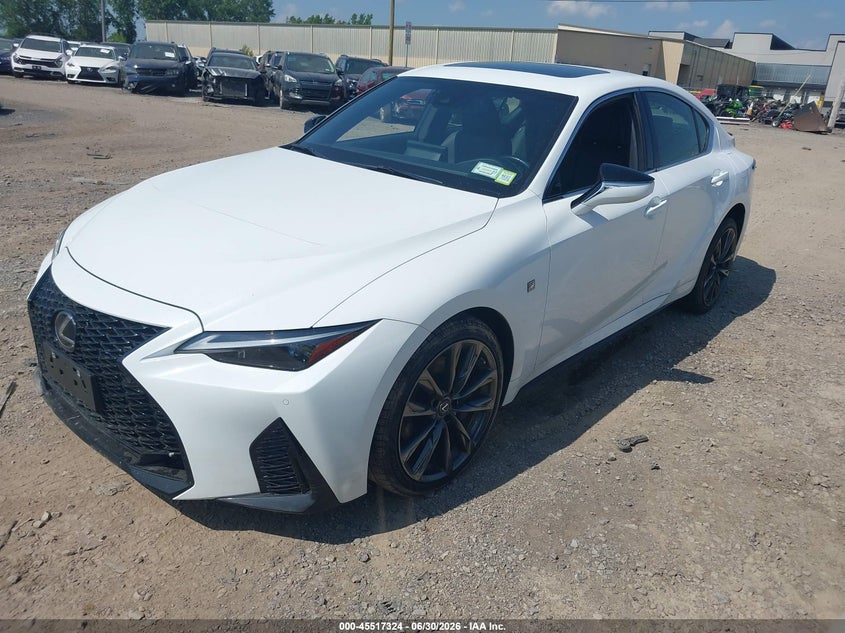 2022 Lexus Is VIN JTHGZ1E23N5023642 IAAI salvage auction — UNDERCARRIAGE, Salvage Title, sold $17,250 on 2026-09-02 (photo 2)