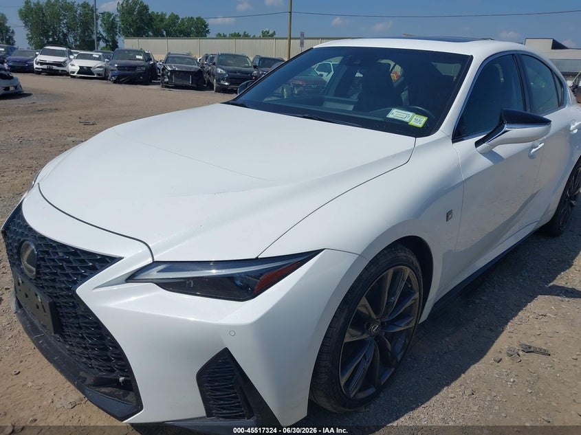 2022 Lexus Is VIN JTHGZ1E23N5023642 IAAI salvage auction — UNDERCARRIAGE, Salvage Title, sold $17,250 on 2026-09-02 (photo 6)