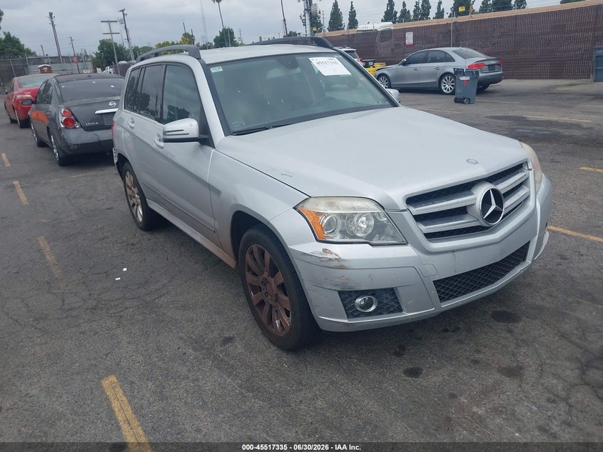 2012 Mercedes-benz Glk-klasse VIN WDCGG5GB4CF800374 IAAI salvage auction — REAR END, Salvage (California), sold $1,550 on 2026-07-09 (photo 1)